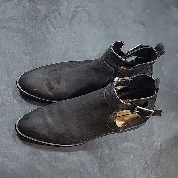 ZARA TRAFALUC ADJUSTABLE BUCKLE CLOSURE ANKLE BOOT - Picture 5 of 15